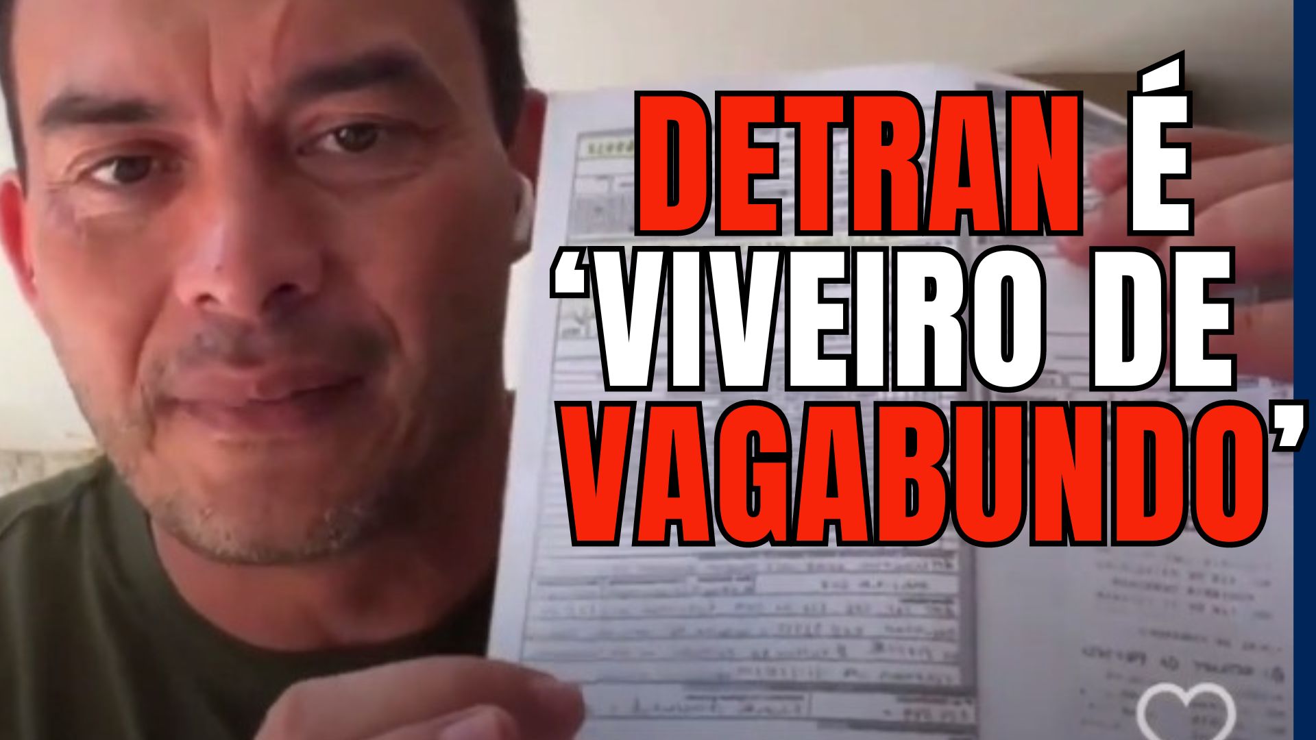 [VIDEO] Styvenson relembra denúncia grave feita no Detran/RN: "Ali é um viveiro de vagabundo"