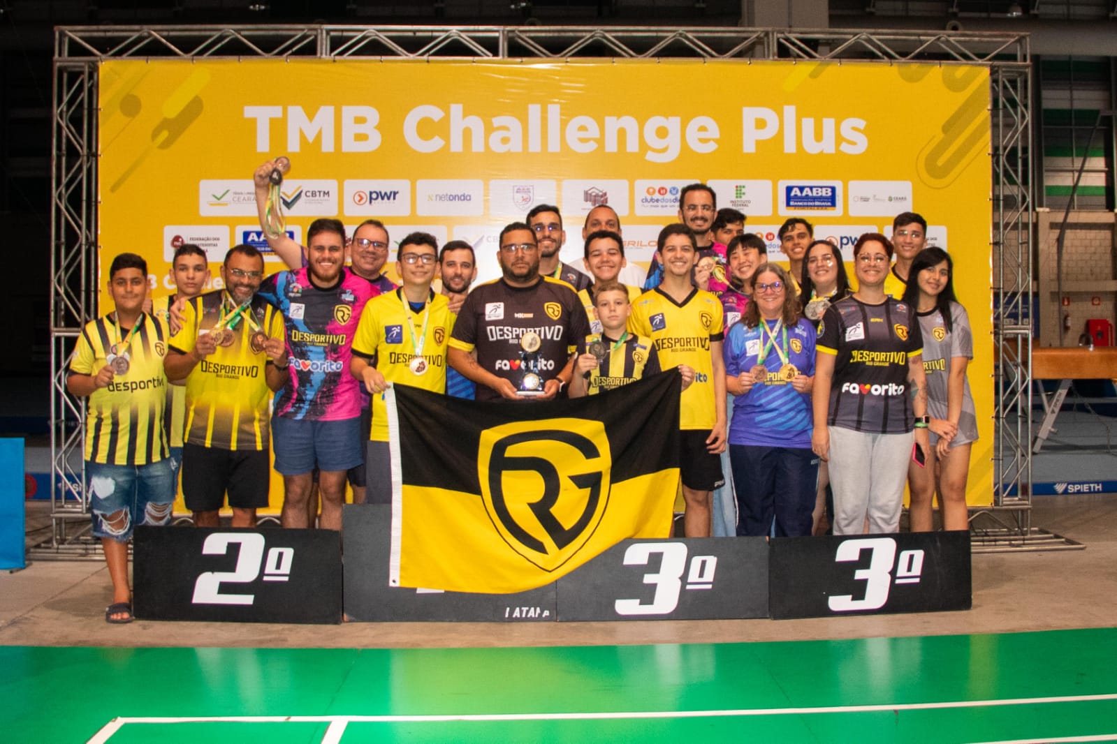 Potiguares são vice-campeões da etapa nacional de tênis de mesa em Fortaleza/CE