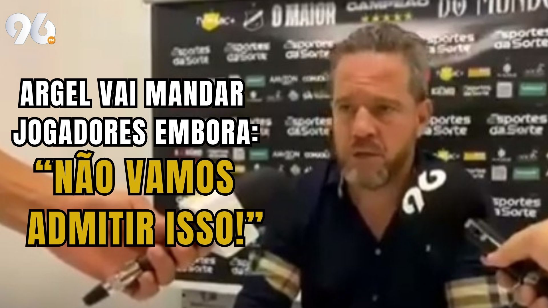 Argel Fuchs "chutou o balde" e disse que vai mandar gente embora