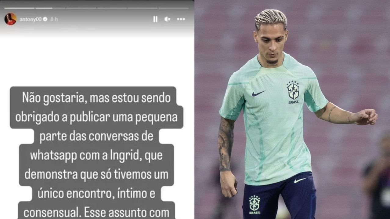 [FOTOS] Antony se defende de acusações de agressão contra outra mulher e mostra prints