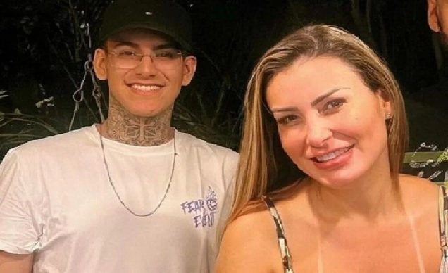 Filho de Andressa Urach revela como começou a filmar conteúdos da mãe