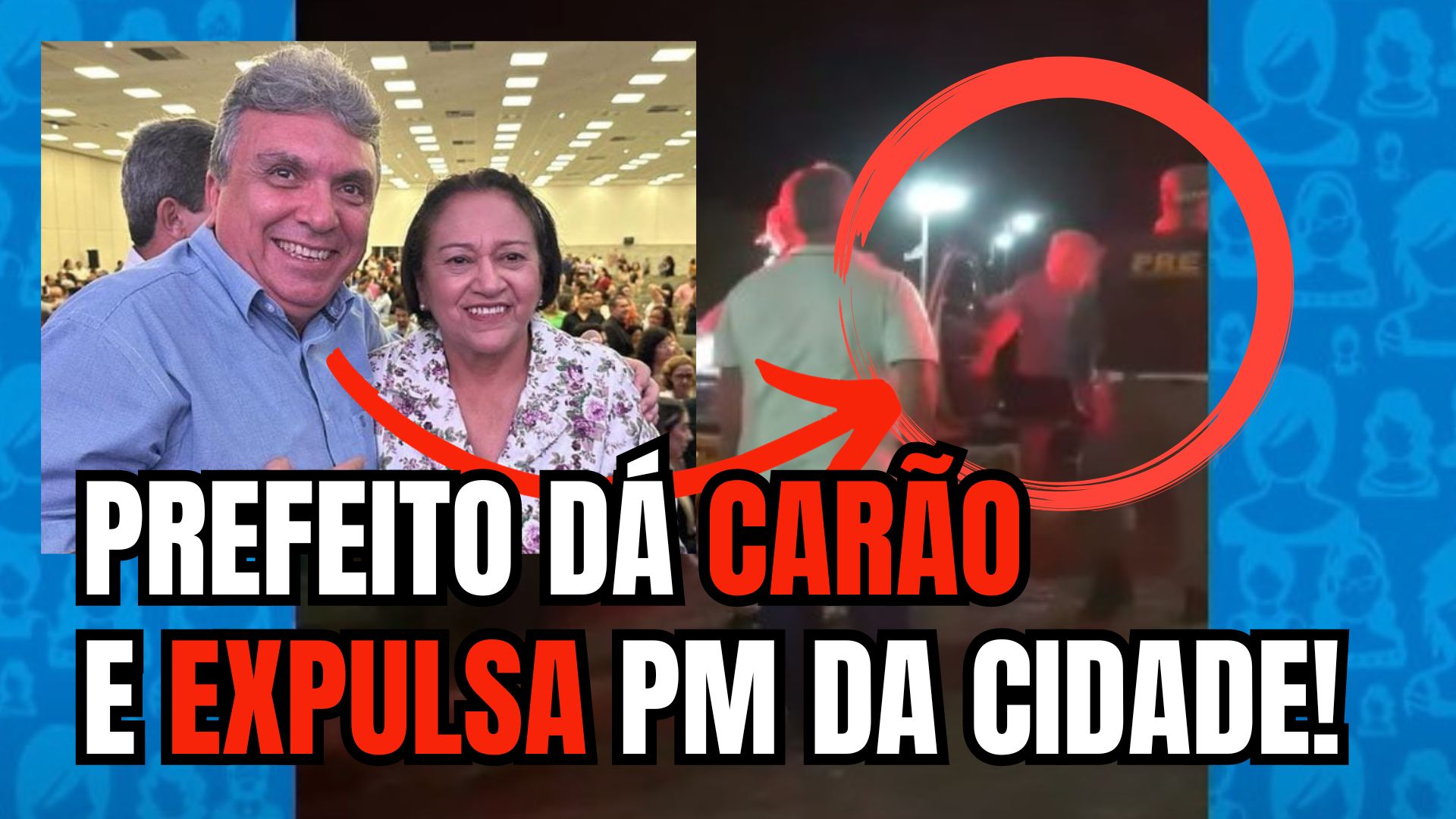 [VIDEO] Moral? Prefeito do RN expulsa blitz da Lei Seca realizada durante festa da padroeira da cidade