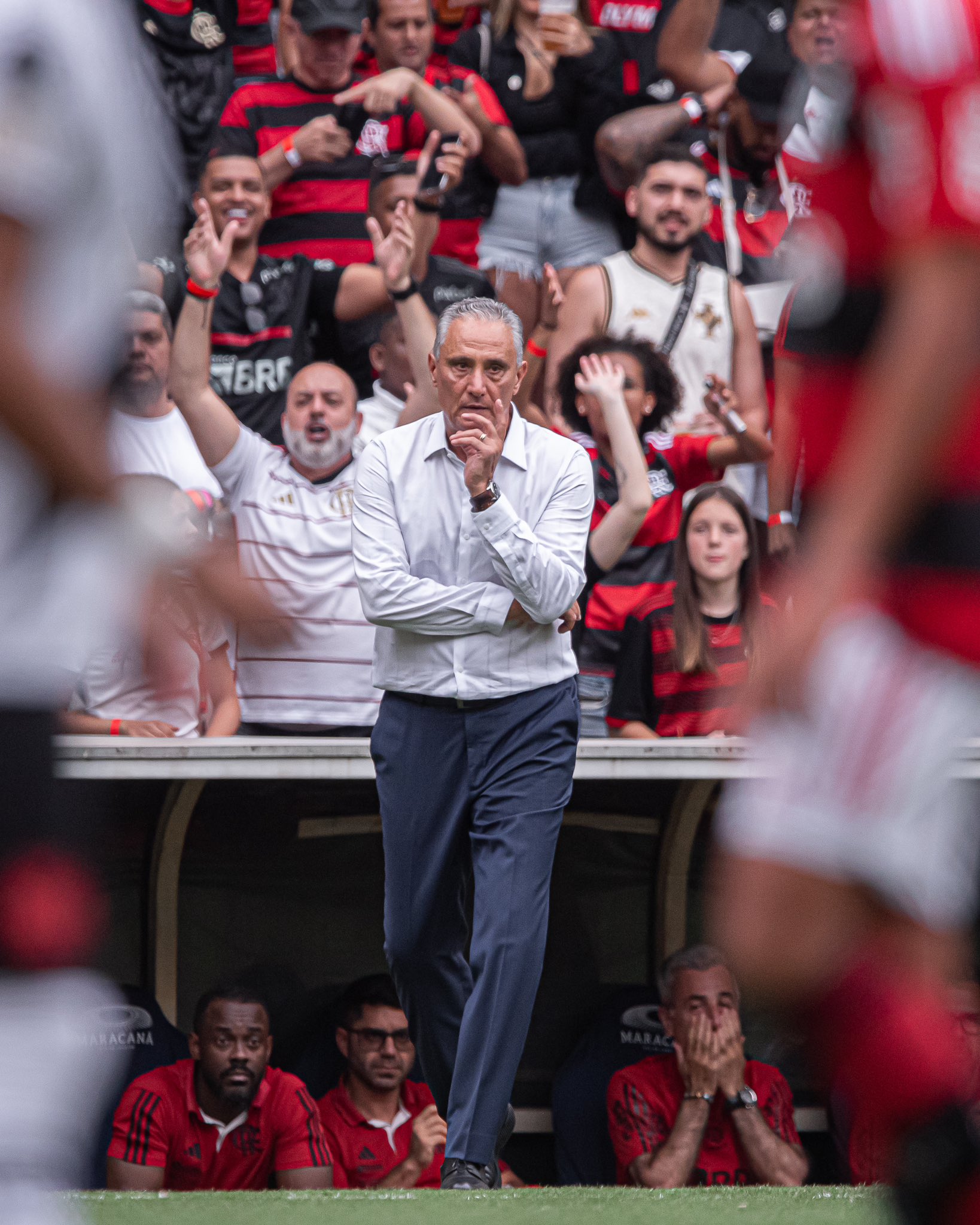 Flamengo vence o Vasco e jogadores voltam a falar em título