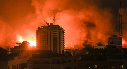 Contraofensivas de Israel atingem 1.200 alvos na Faixa de Gaza ao longo do fim de semana