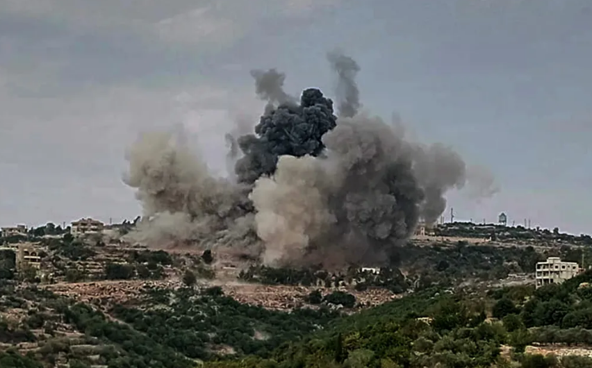 Helicópteros de Israel atacam território do Líbano em meio a conflito com Hamas