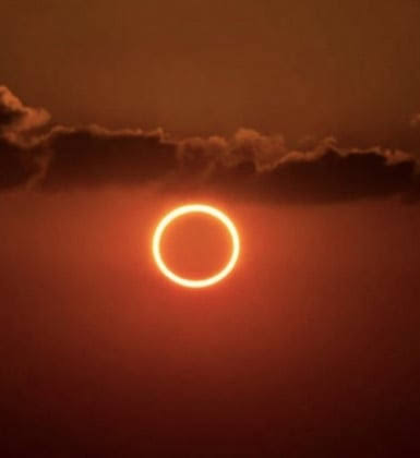 [VÍDEO] Veja como foi o eclipse anular do sol