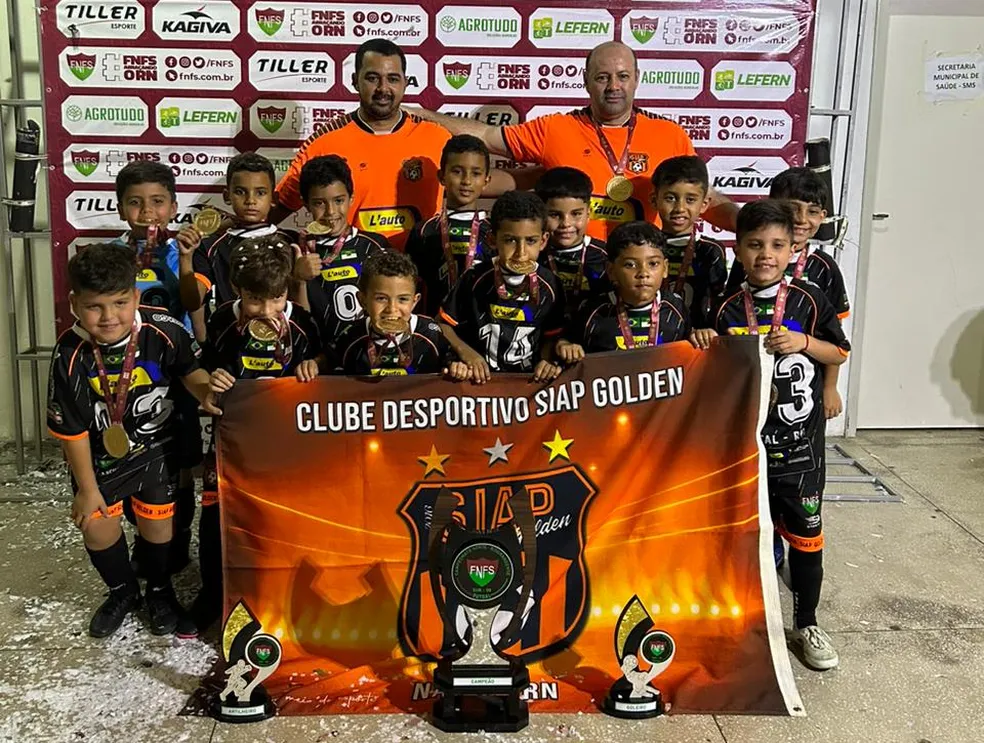 SIAP Golden do RN é destaque nacional no futsal de base