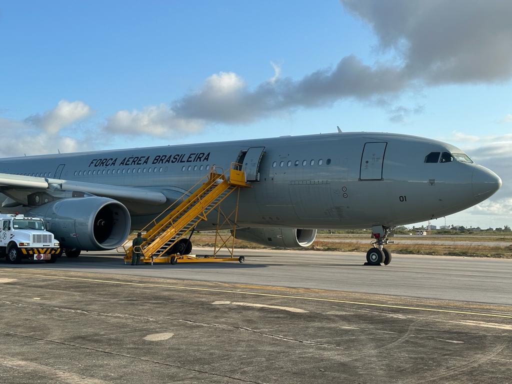 Aeronave da FAB já partiu de Natal para buscar brasileiros em Israel