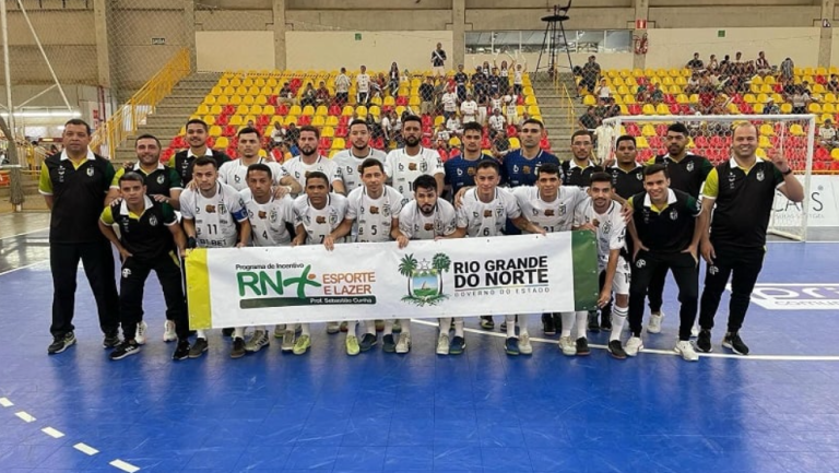 Time do interior do RN é vice da Copa do Brasil de Futsal; equipe tinha menor orçamento da competição