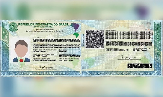 Conheça o novo modelo da Carteira de Identidade Nacional, que será emitido em todos os Estados