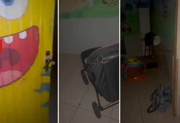 Mãe encontra filho trancado no escuro com baratas em creche; Veja video