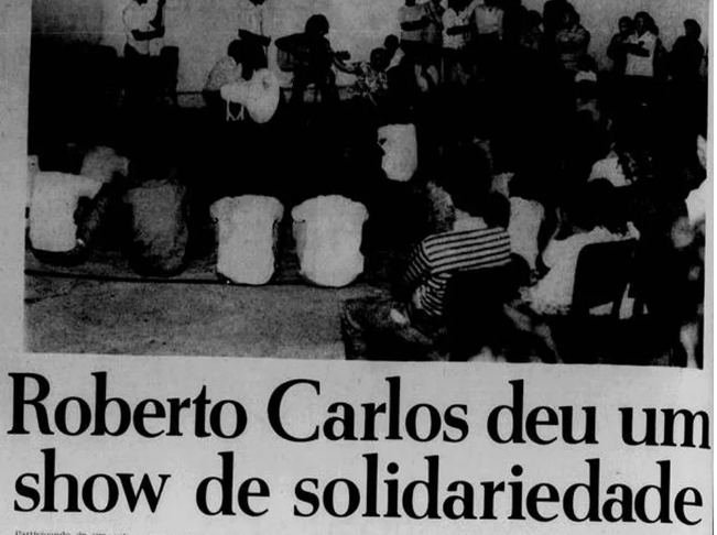 Há 50 anos, Roberto Carlos se apresentava em show 'secreto' para detentos de presídio em Natal