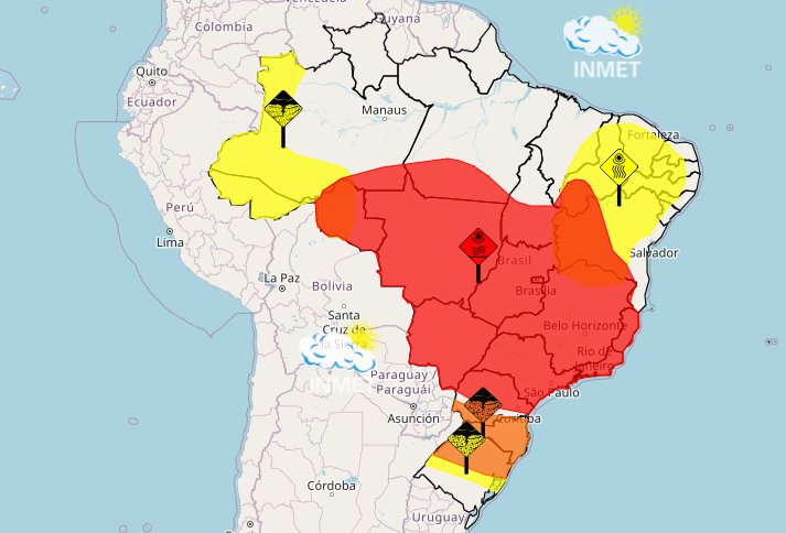 Onda de calor sufocante tem pico previsto para hoje