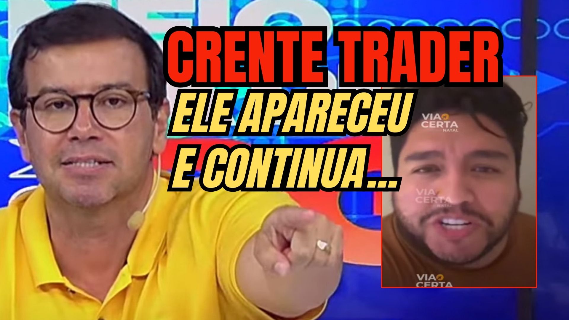 [VIDEO] Atualização do Crente Trader: Ele continua agindo