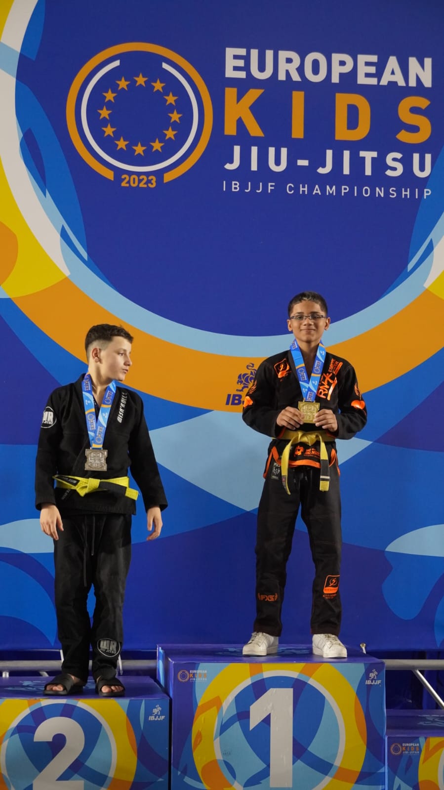 Em novo feito Silvio Júnior conquista mais um título internacional e é o 1º potiguar campeão europeu de Jiu-Jitsu Kids