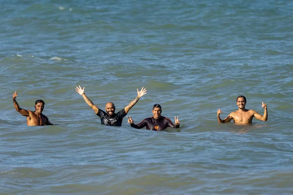 Jadson André e companhia: Surfistas potiguares se reúnem em encontro de gerações em Natal