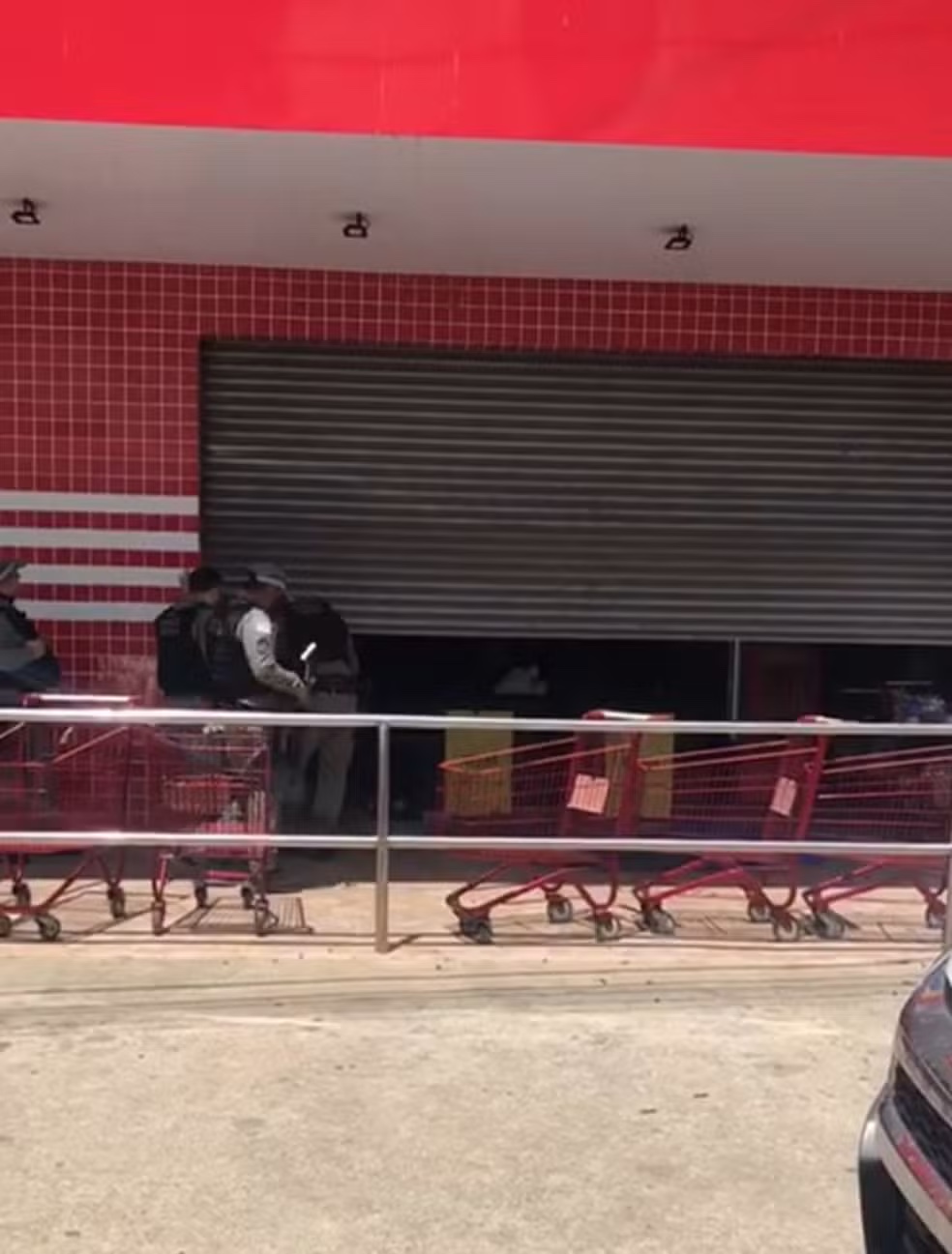 Criminosos atacam supermercado no interior do RN e matam cabo da PM