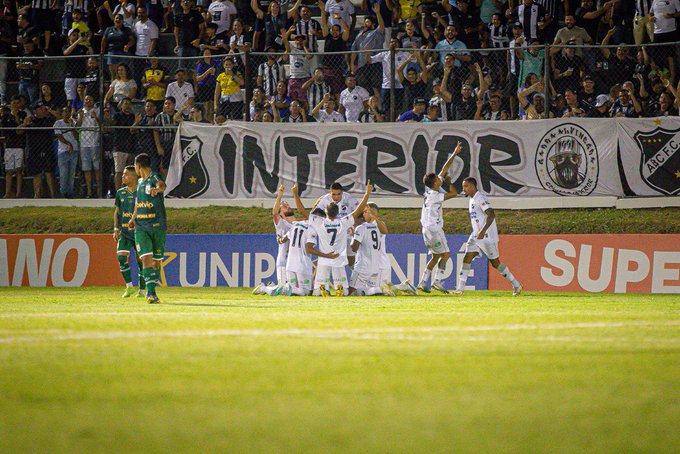 ABC vence o Sousa sem fazer grande partida, mas jogando com muita garra e determinação