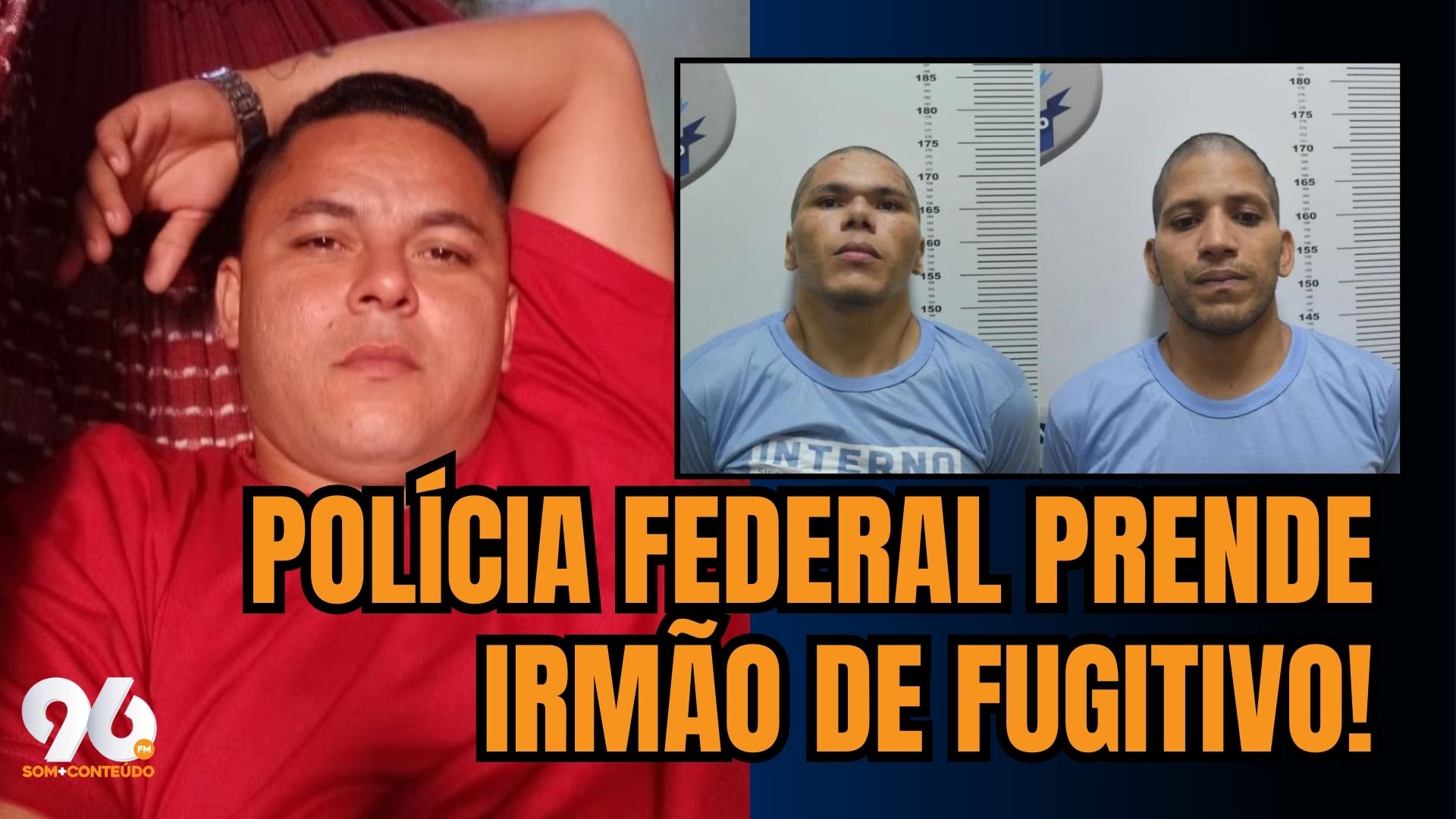 [VIDEO] Já são 4: Irmão de um dos fugitivos da penitenciária de Mossoró é preso