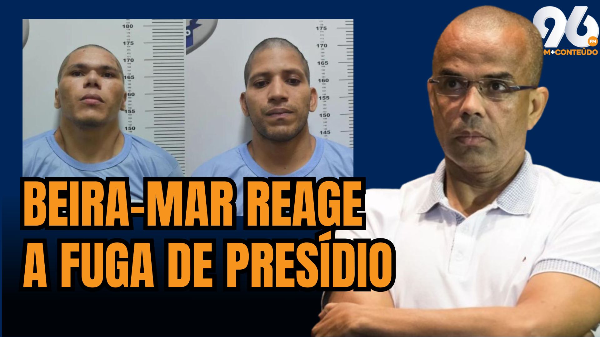 [VIDEO] Beira-Mar tem reação inesperada ao saber de fuga de presídio federal de Mossoró