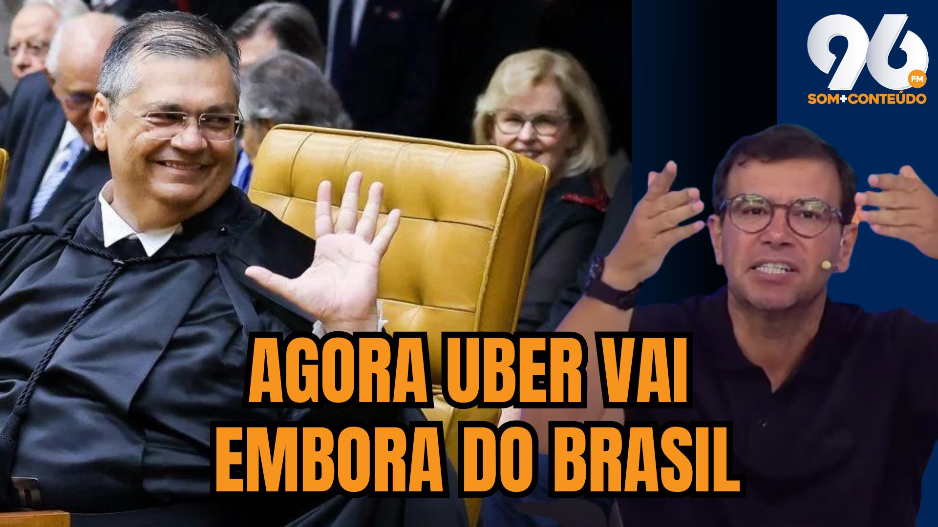 [VIDEO] Primeiro voto de Flávio Dino no STF pode tirar Uber do Brasil; Entenda