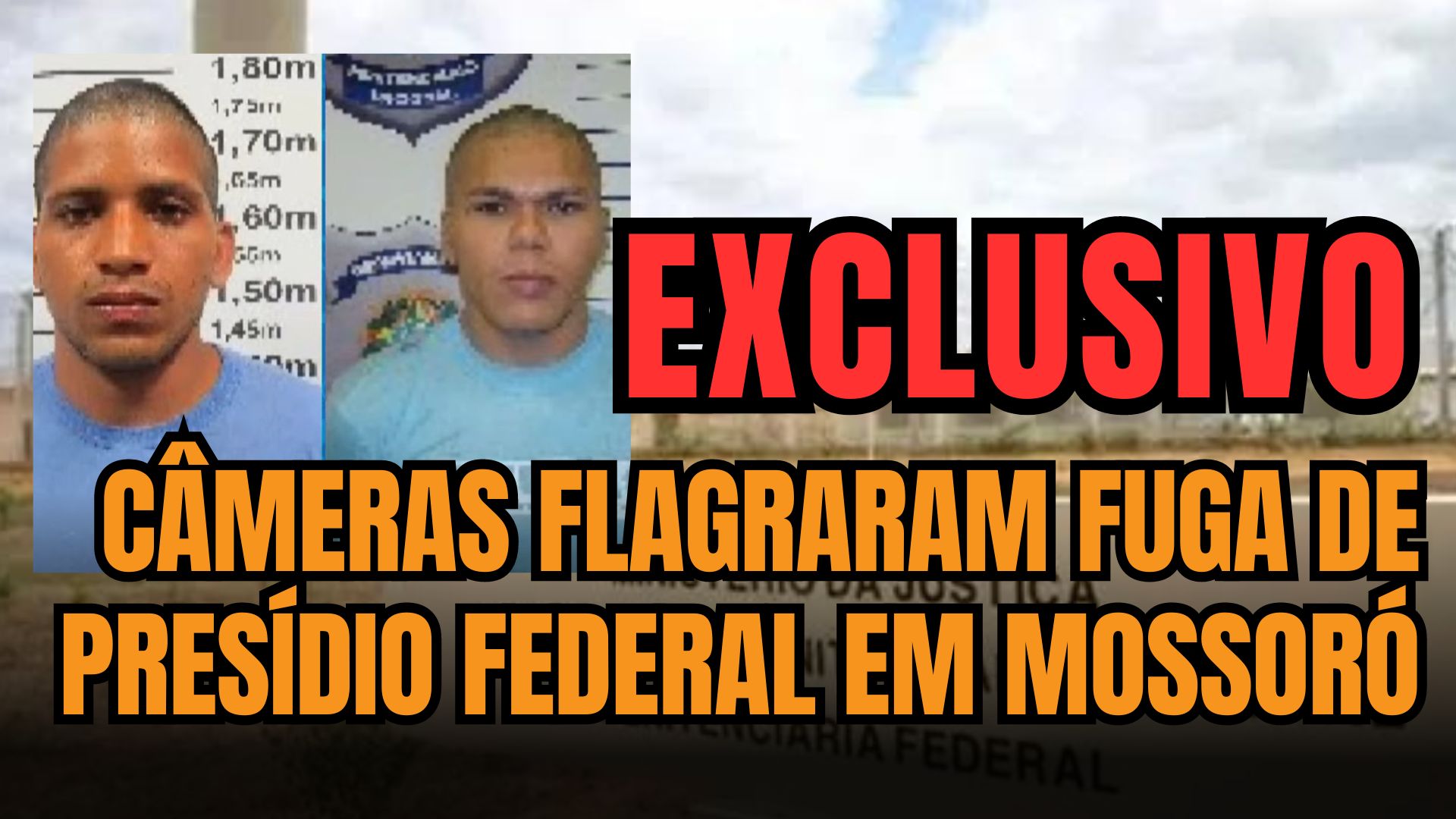 [VIDEO] Fugitivos de presídio federal já teriam cometido novo assalto após escapar 