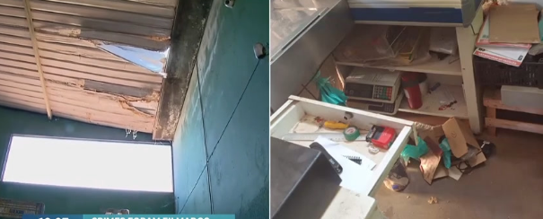 Restaurante é furtado três vezes por mesmo homem;Veja video