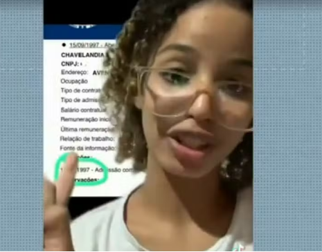 'Erro de sistema', diz empresa de Foz do Iguaçu sobre jovem de 19 anos que tem carteira de trabalho assinada...