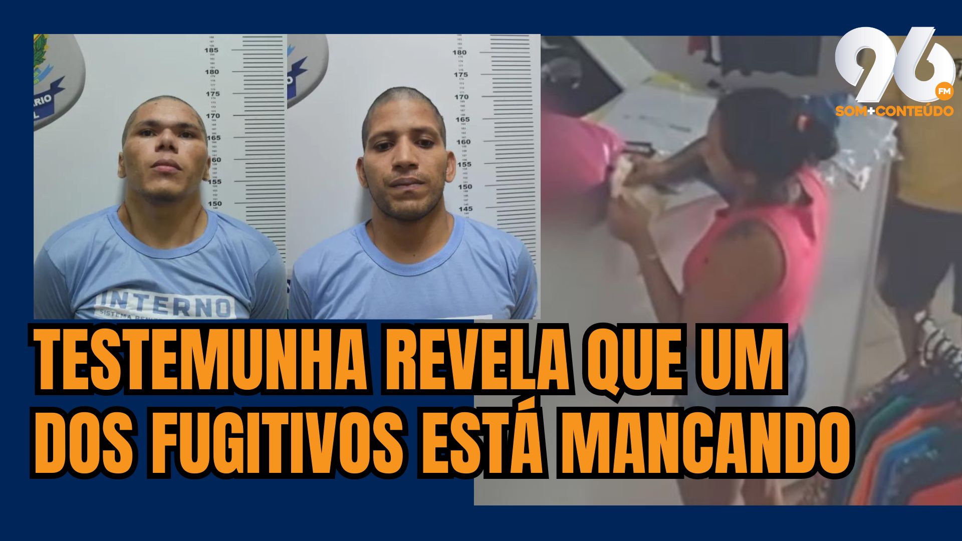 [VIDEO] Casal comprou roupa para fugitivos dia 17, mas só agora são investigados