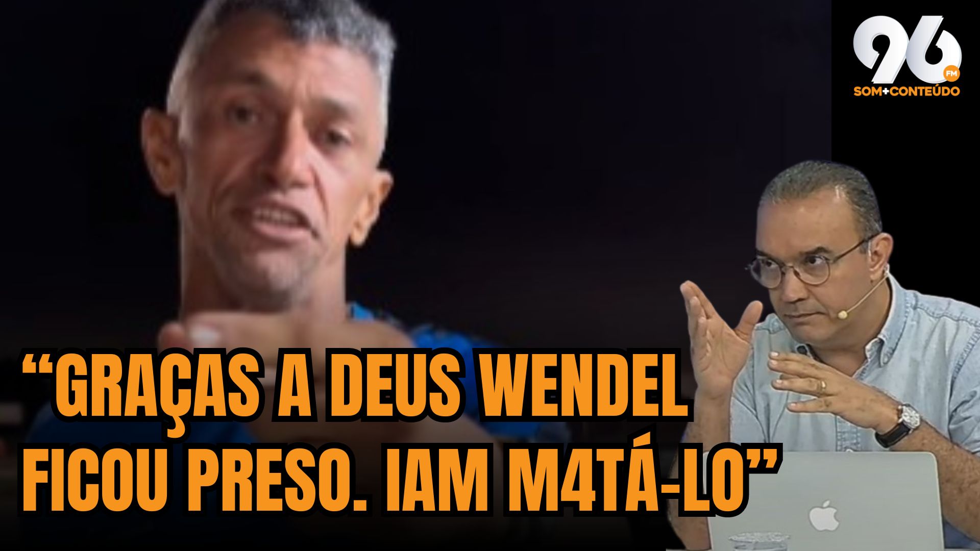[VIDEO] Homens encapuzados iam matar Wendel Lagartixa na saída da Delegacia na Bahia