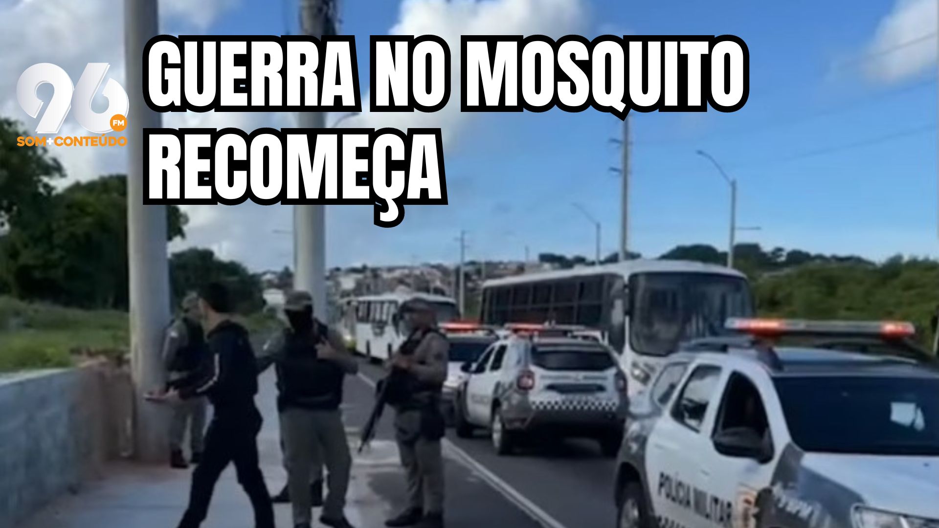 [VIDEO] Jeferson Nascimento mostra o que aconteceu no Mosquito hoje