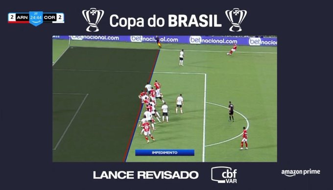 [VÍDEO] Ouça o áudio do VAR no gol do América anulado contra o Corinthians