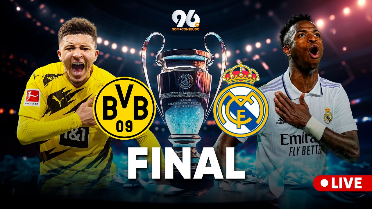 [AO VIVO] Onde assistir: [AO VIVO] Onde assistir: Final da Champions League entre Real Madrid e Borussia Dortmund