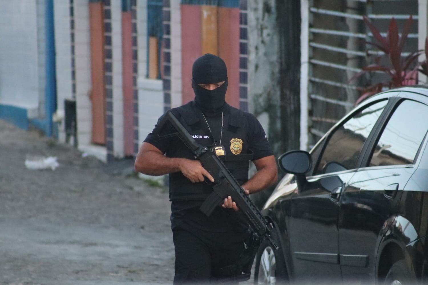 Foragido morre após confronto com a Polícia Cívil e Militar em Canguaretama