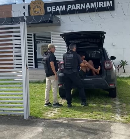 Investigado por violência doméstica é preso por roubo em Parnamirim