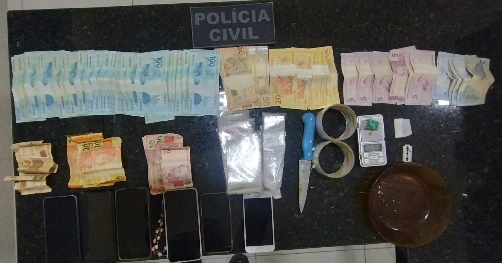 Polícia Civil prende líder do tráfico de drogas e mais três homens no RN