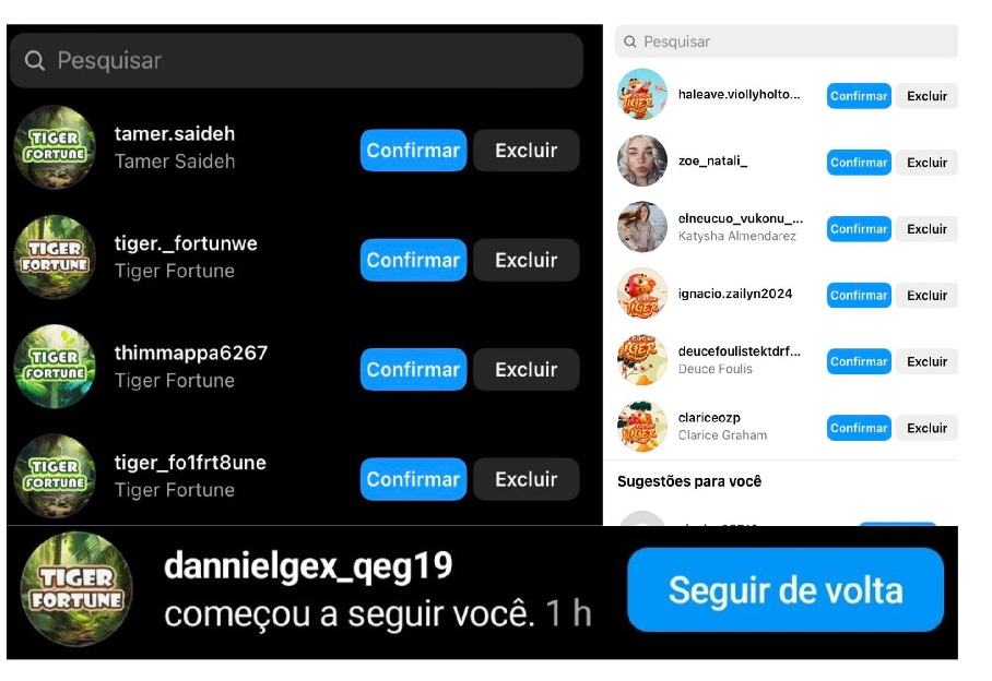 Perfis do 'Jogo do Tigrinho' invadem Instagram e geram polêmica