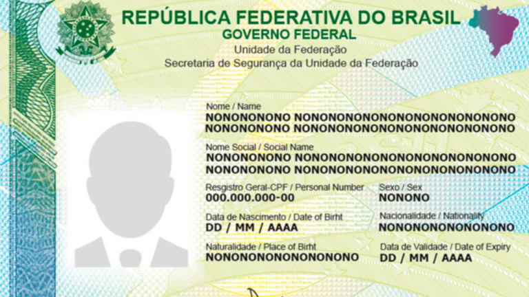 Veja como será a nova Carteira de Identidade Nacional, substituta do RG