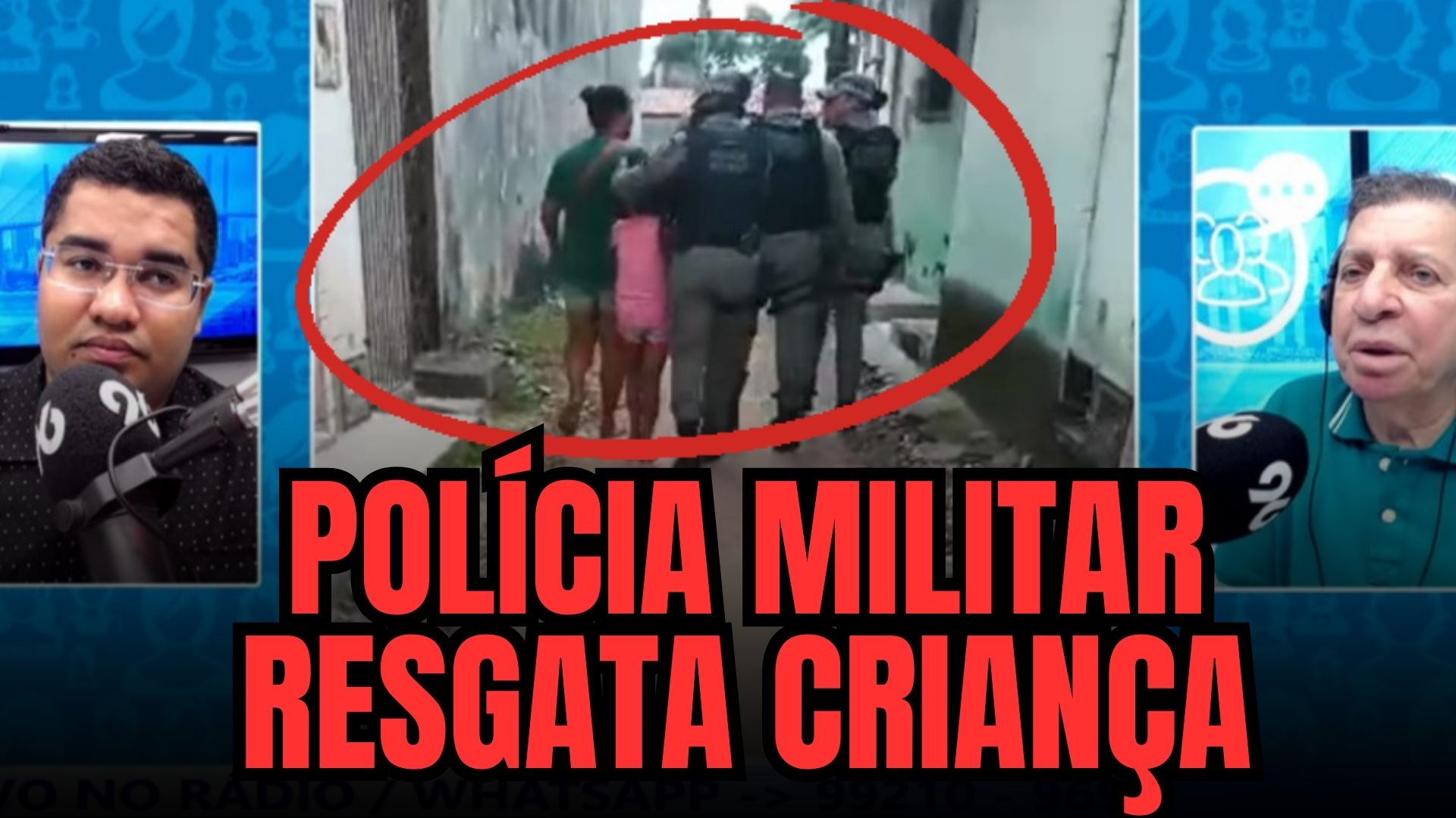 [VIDEO] PM resgata criança de maus tratos praticado por "pai adotivo" em Natal