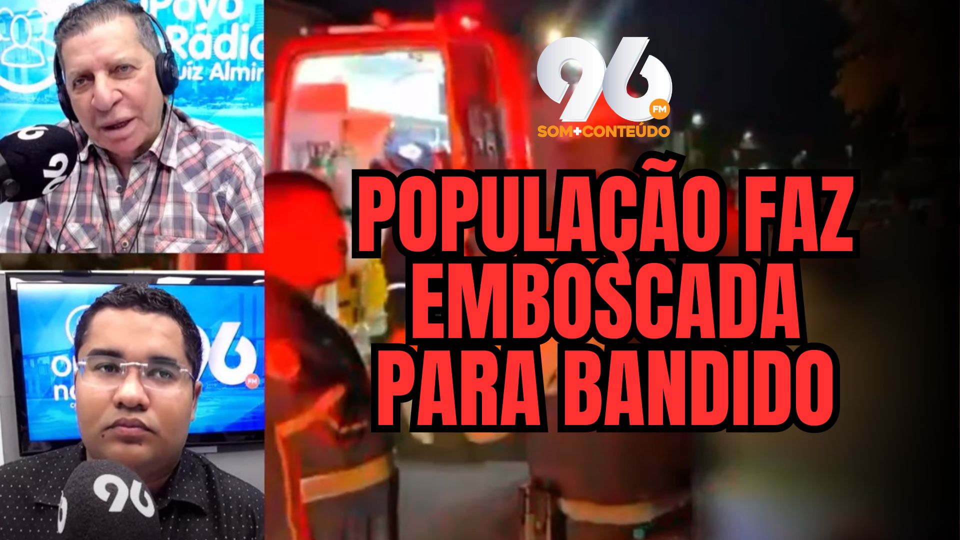 [VIDEO] Revolta: Bandido é emboscado e linchado pela população após assalto a ônibus