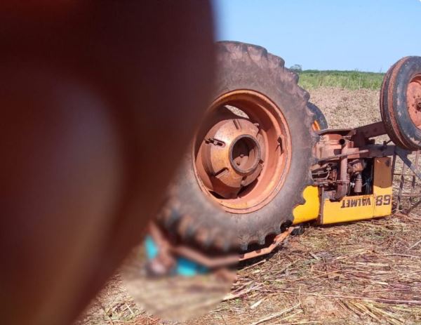 Trator esmaga e mata agricultor em Mossoró