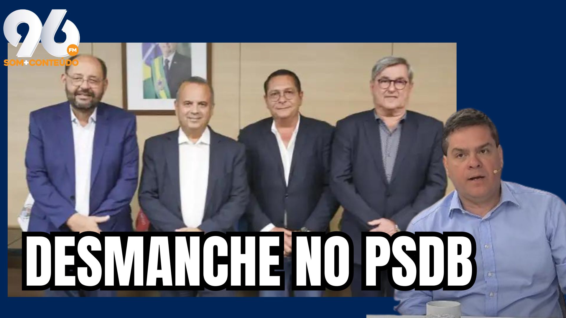 Deputados anunciam saída do PSDB após derrota de Gustavo Carvalho