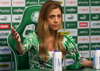 Casa de apostas oferece R$ 75 milhões para o patrocínio máster do Palmeiras no lugar de empresas de Leila