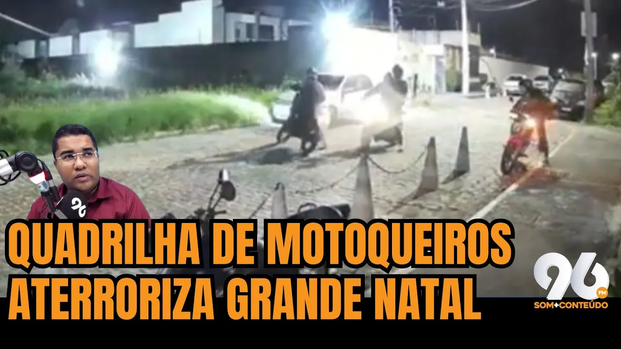 Reportagem exclusiva mostra como atua quadrilha de motoqueiros que aterroriza Parnamirim