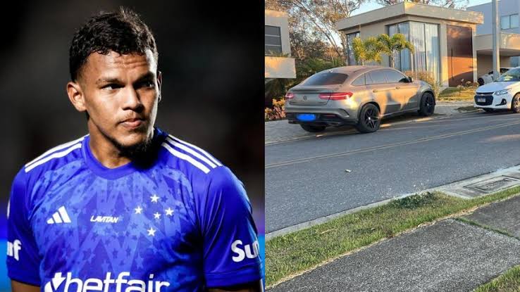 Atacante potiguar do Cruzeiro, Gabriel Veron sofre acidente de carro e se esconde da PM