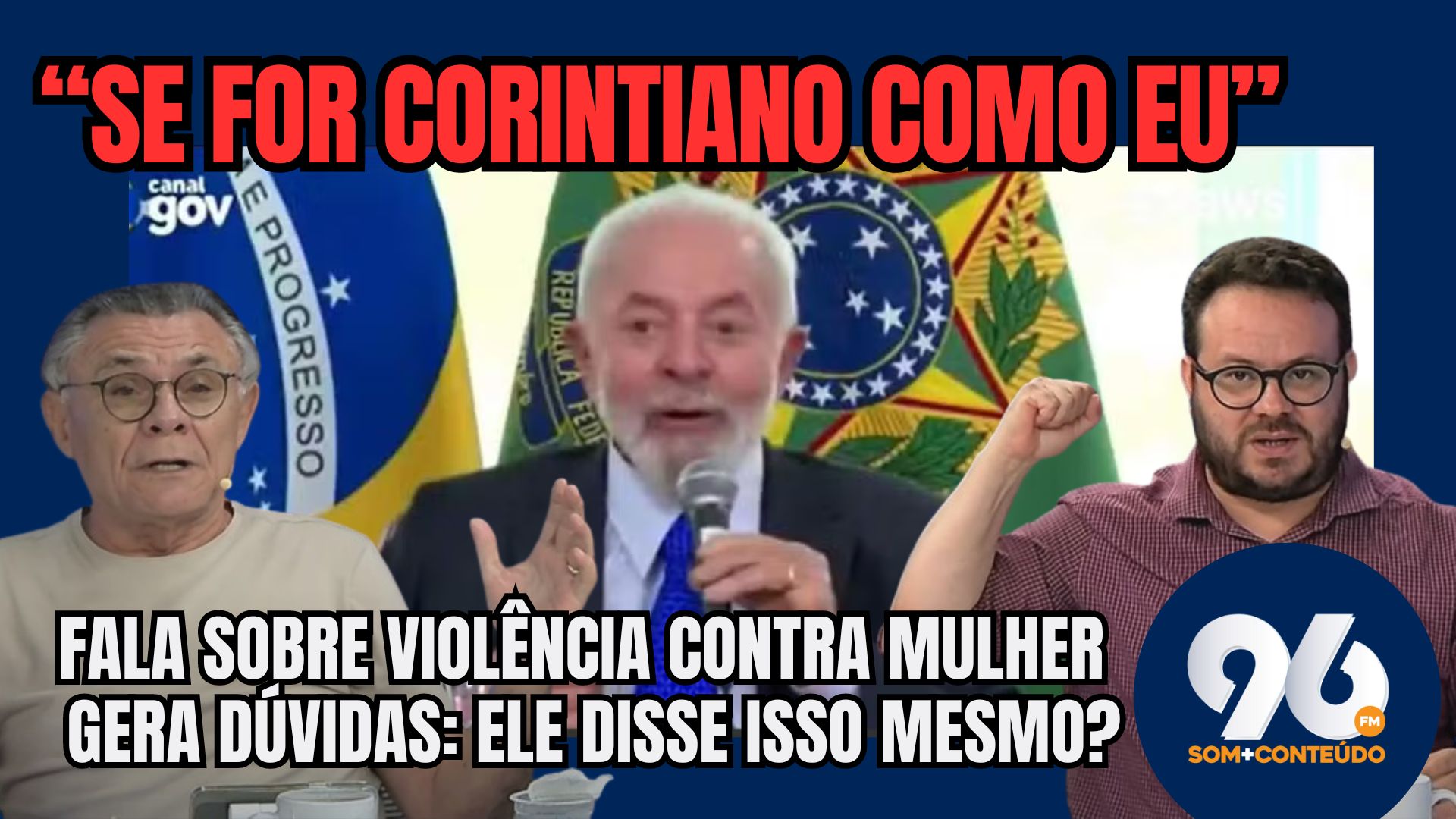 [VIDEO] Lula profere fala tão absurda sobre violência contra mulher que jornalistas não acreditam