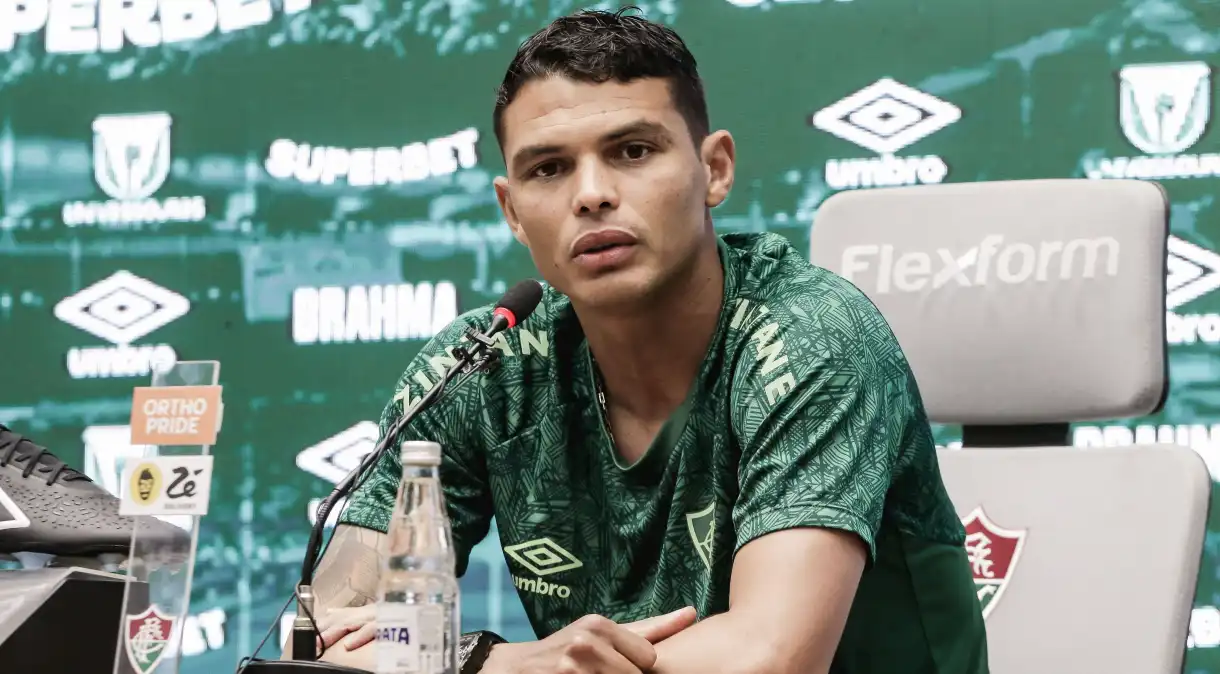 Perto da estreia pelo Fluminense, Thiago Silva analisa luta contra o rebaixamento