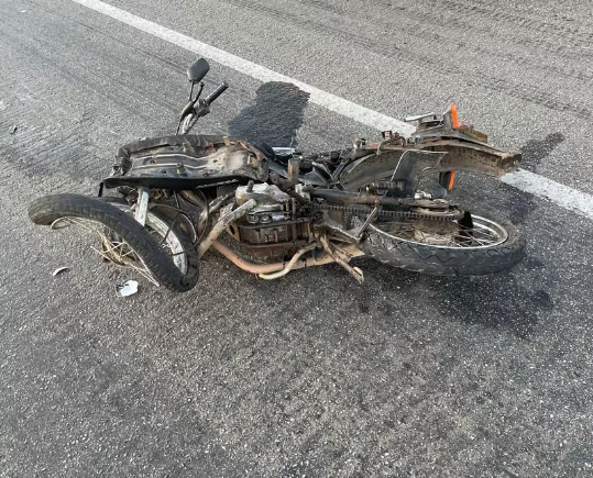 Idoso morre após colidir moto com carro na BR-304 no interior do RN