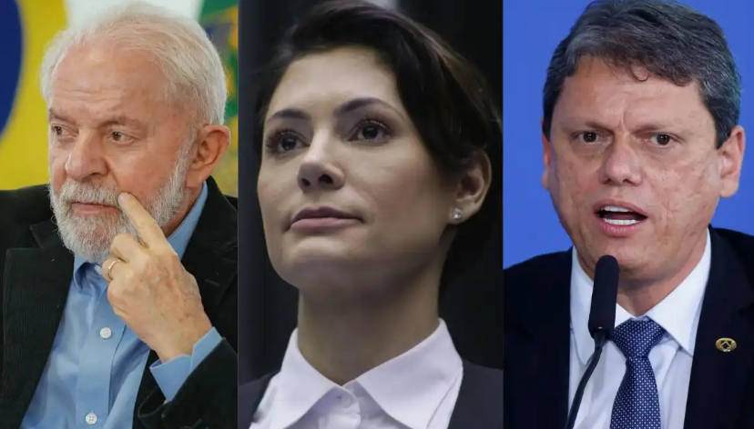 Pesquisa simula eleição com Lula contra Bolsonaro, Michelle e Tarcísio; veja cenários