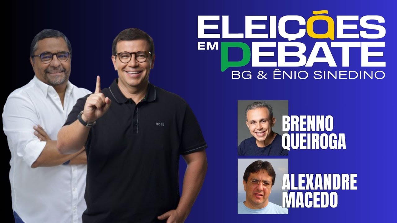 [VÍDEO] Eleições em Debate: Brenno Queiroga e Alexandre Macedo